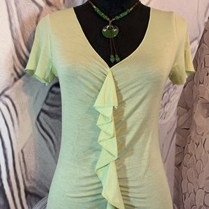 Banana Republic spring green blouse size Smal